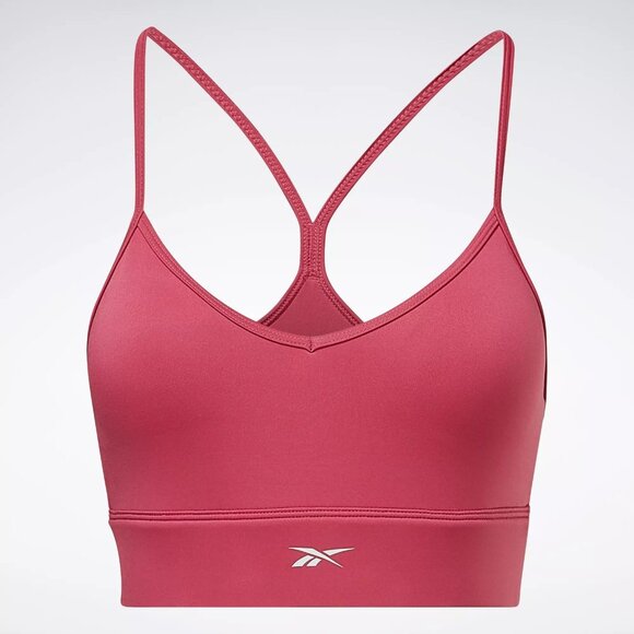 Reebok Workout Ready Women's Sports Bra Pink Size S - Picture 5 of 6